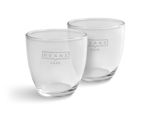 Glassy BeanZ - šoljice za kapućino (x2)
