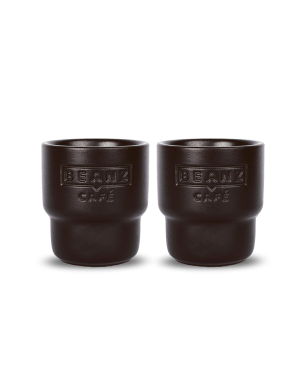 Black Roasted BeanZ - šoljice za espreso (x2)